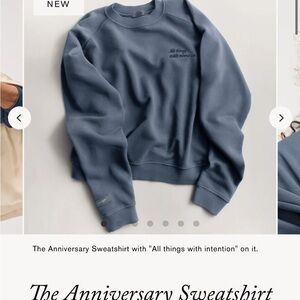 Anniversary Crewneck Sweatshirt - Blue